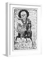 Posada: 'Calavera'-Jose Guadalupe Posada-Framed Giclee Print