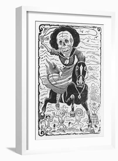 Posada: 'Calavera'-Jose Guadalupe Posada-Framed Giclee Print