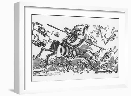 Posada: Don Quijote-Jose Guadalupe Posada-Framed Giclee Print