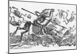 Posada: Don Quijote-Jose Guadalupe Posada-Mounted Giclee Print