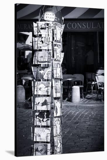 Poscards - Monmartre - Paris - France-Philippe Hugonnard-Stretched Canvas