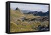 Poscenska Valley, Snow on Distant Mountains, Durmitor Np, Montenegro, October 2008-Radisics-Framed Stretched Canvas