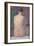 Pose from the Back-Georges Seurat-Framed Giclee Print