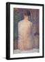 Pose from the Back-Georges Seurat-Framed Giclee Print