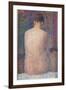 Pose from the Back-Georges Seurat-Framed Giclee Print