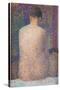 Pose from the Back-Georges Seurat-Stretched Canvas
