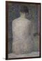 Pose from the Back-Georges Seurat-Framed Giclee Print