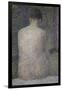 Pose from the Back-Georges Seurat-Framed Giclee Print