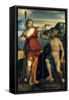 Poseidon and Athena-Garofalo-Framed Stretched Canvas