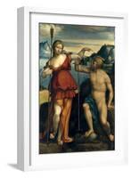 Poseidon and Athena-Garofalo-Framed Giclee Print