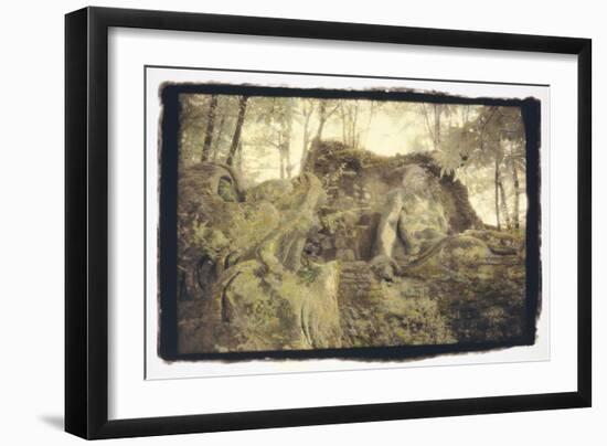 Poseidon and Fish-Theo Westenberger-Framed Photographic Print