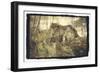 Poseidon and Fish-Theo Westenberger-Framed Photographic Print