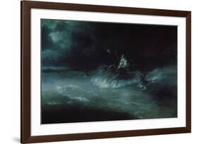 Poseidon's Travel over the Sea, 1894-Ivan Konstantinovich Aivazovsky-Framed Giclee Print