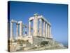 Poseidon Temple in the Sounion National Park, Greece, Attica-Rainer Hackenberg-Stretched Canvas