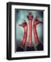 Posers 4-Leah Saulnier-Framed Giclee Print