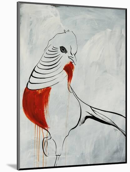 Poseur I-Kari Taylor-Mounted Giclee Print