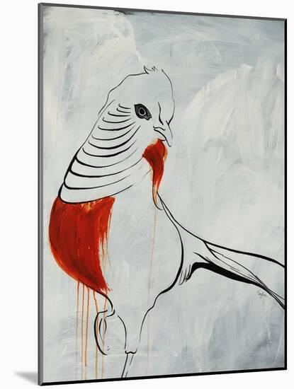 Poseur I-Kari Taylor-Mounted Giclee Print