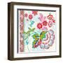 Posey Florals-Violet Leclaire-Framed Art Print