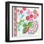 Posey Florals-Violet Leclaire-Framed Art Print