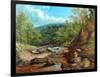 Posforth Ghyll, Bolton Woods-William Mellor-Framed Giclee Print