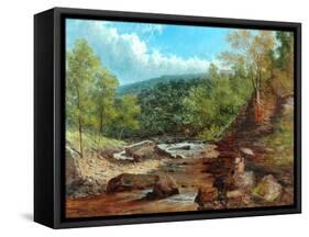 Posforth Ghyll, Bolton Woods-William Mellor-Framed Stretched Canvas