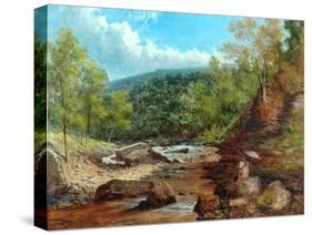 Posforth Ghyll, Bolton Woods-William Mellor-Stretched Canvas