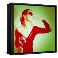 Posh-NaxArt-Framed Stretched Canvas