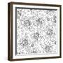 Posie Pattern-Robbin Rawlings-Framed Art Print