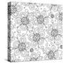 Posie Pattern-Robbin Rawlings-Stretched Canvas