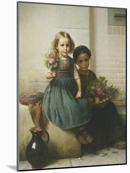 Posies, c.1855-Friedrich Boser-Mounted Giclee Print