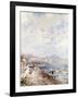 Posilipo, Naples-Franz Richard Unterberger-Framed Giclee Print