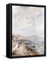 Posilipo, Naples-Franz Richard Unterberger-Framed Stretched Canvas