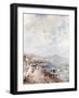 Posilipo, Naples-Franz Richard Unterberger-Framed Giclee Print