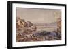 Posilippo Road, Naples, 1856-Giacinto Gigante-Framed Giclee Print
