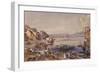 Posilippo Road, Naples, 1856-Giacinto Gigante-Framed Giclee Print