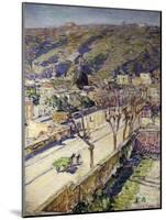 Posillipo, Italy-Childe Hassam-Mounted Giclee Print