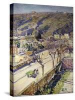 Posillipo, Italy-Childe Hassam-Stretched Canvas