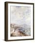 Posillipo, Naples-Franz Richard Unterberger-Framed Giclee Print