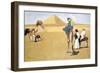 Posing at the Pyramids', 1908-Lance Thackeray-Framed Giclee Print