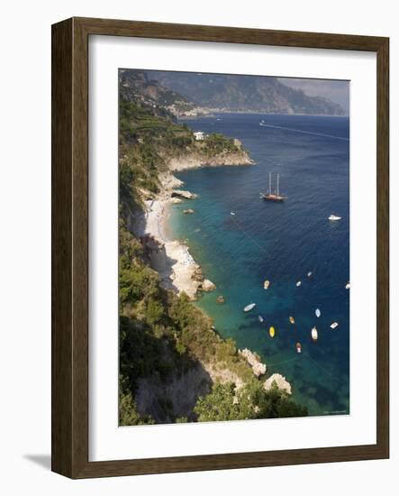 Positano, Amalfi Coast, Italy-Peter Adams-Framed Photographic Print