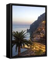 Positano, Amalfi Coast, UNESCO World Heritage Site, Campania, Italy, Europe-Marco Cristofori-Framed Stretched Canvas