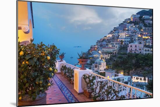 Positano, Amalfi Peninsula, UNESCO World Heritage Site, Campania, Italy, Mediterranean, Europe-Angelo Cavalli-Mounted Photographic Print