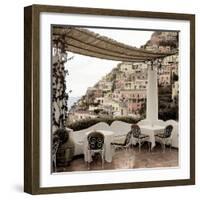 Positano Caffe #1-Alan Blaustein-Framed Photographic Print