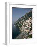 Positano, Costiera Amalfitana (Amalfi Coast), Unesco World Heritage Site, Campania, Italy-John Ross-Framed Photographic Print