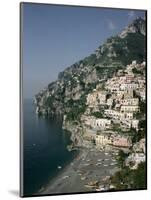 Positano, Costiera Amalfitana (Amalfi Coast), Unesco World Heritage Site, Campania, Italy-John Ross-Mounted Photographic Print