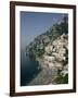 Positano, Costiera Amalfitana (Amalfi Coast), Unesco World Heritage Site, Campania, Italy-John Ross-Framed Photographic Print