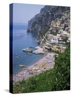 Positano, Costiera Amalfitana, Unesco World Heritage Site, Campania, Italy-Roy Rainford-Stretched Canvas