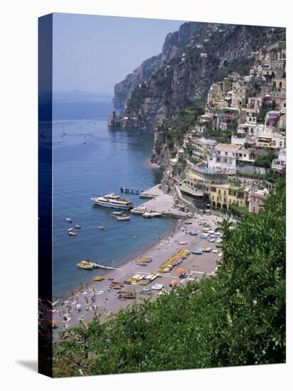 Positano, Costiera Amalfitana, Unesco World Heritage Site, Campania, Italy-Roy Rainford-Stretched Canvas