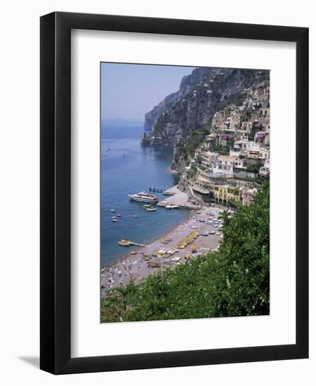 Positano, Costiera Amalfitana, Unesco World Heritage Site, Campania, Italy-Roy Rainford-Framed Photographic Print