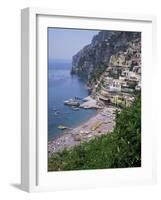 Positano, Costiera Amalfitana, Unesco World Heritage Site, Campania, Italy-Roy Rainford-Framed Photographic Print